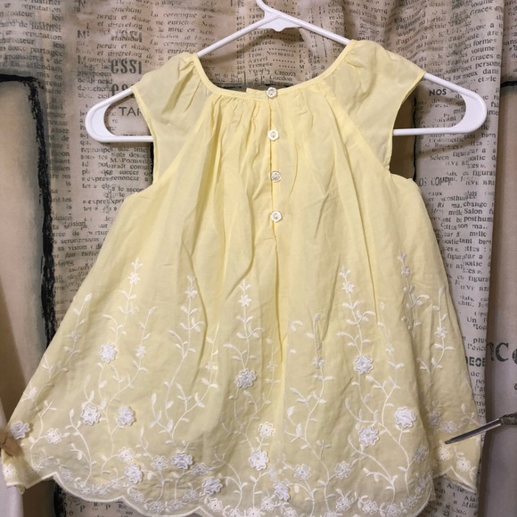 Maggie Zoe pastel yellow dress size 5T - Picture 4 of 5